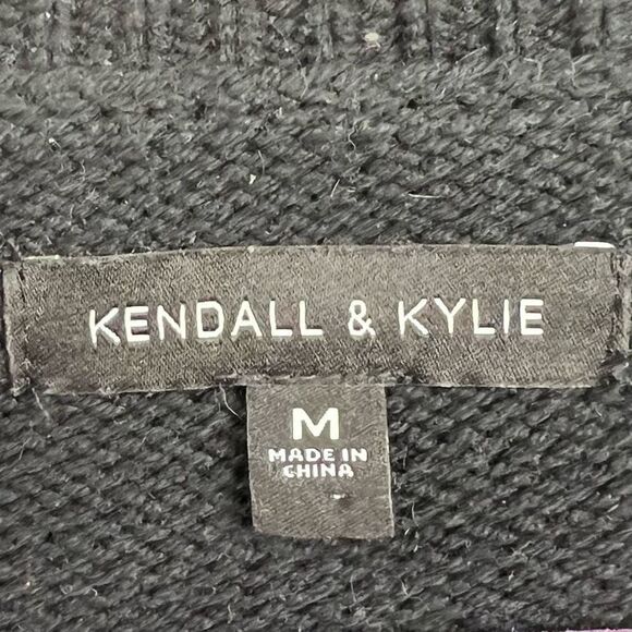 Kendall & Kylie Lattice Front Sweater - Picture 4 of 7